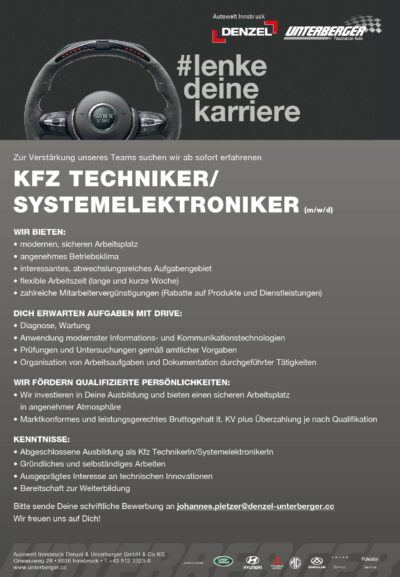 Kfz Techniker/Systemelektroniker (m/w/d)