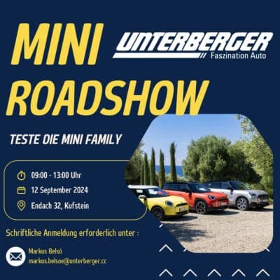 MINI Roadshow am 12.09.2024