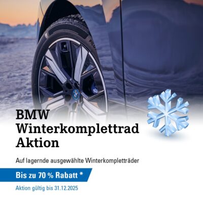 Winterfit mit Stil und Sicherheit: BMW Winterkomplettrad Aktion bei Unterberger