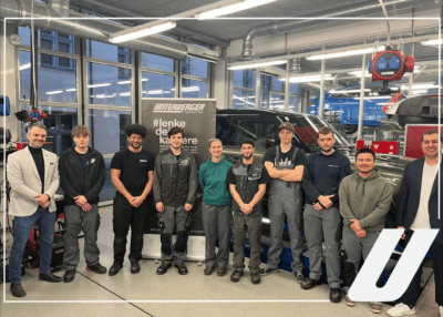 JLR-Experte live in der Unterberger Klasse – Praxisnahes Training für angehende Kfz-Techniker:innen