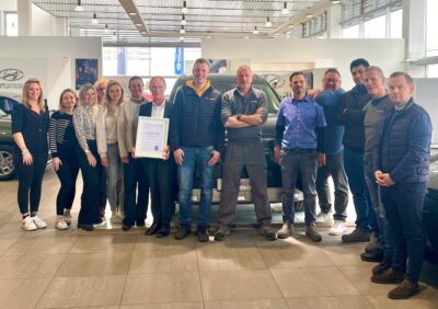 Gratulation an das Hyundai-Team der Autowelt Innsbruck!