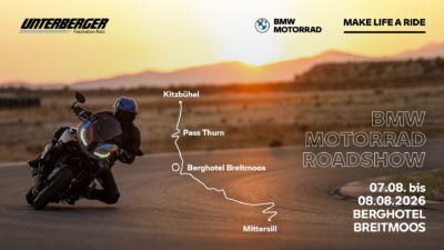 BMW Motorrad Roadshow 2026 im Berghotel Breitmoos – Die neuesten BMW Motorräder erleben