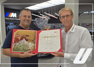 35 Jahre Unterberger-Denzel Innsbruck: Thomas Tusek feiert Firmenjubiläum